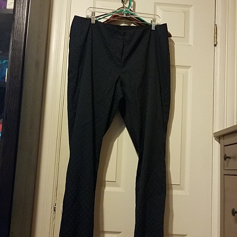 Alfani geometric pattern ankle pants